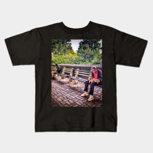 Central Park, Manhattan, New York City Kids T-Shirt